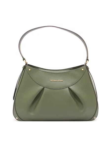 Torebka skórzana Michael Kors zielona