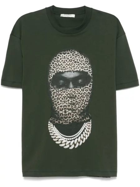 Tricou Ih Nom Uh Nit cu model leopard verde