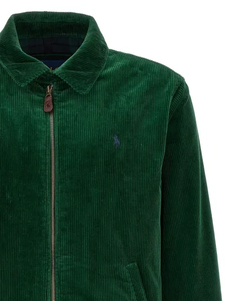 Košeľová bunda Polo Ralph Lauren zelená
