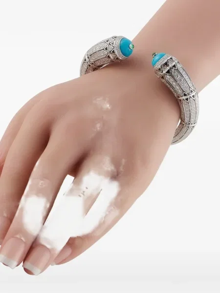 Diamant brăţară Cartier argintiu