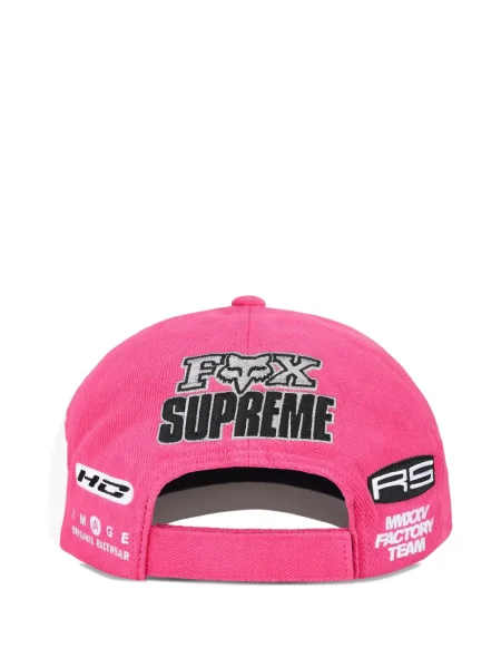 Șapcă Supreme cu broderie roz