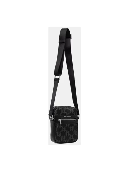 Karl Lagerfeld saszetka K/MONOGRAM czarny