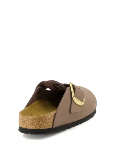 Papuci tip mules Birkenstock maro