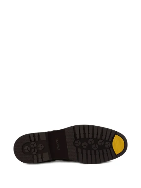 Szarvasbőr slip on loafer Doucal's barna