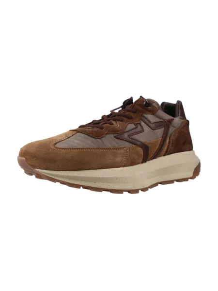 Sneakersy Cetti zamszowe brązowe