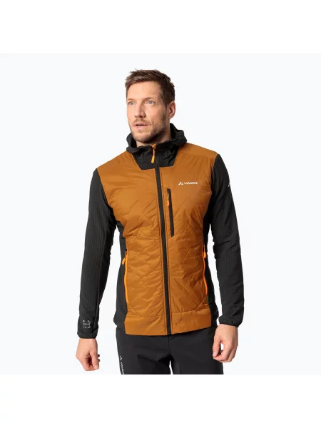 Bunda VAUDE Valdassa Hybrid II silt brown hnědá