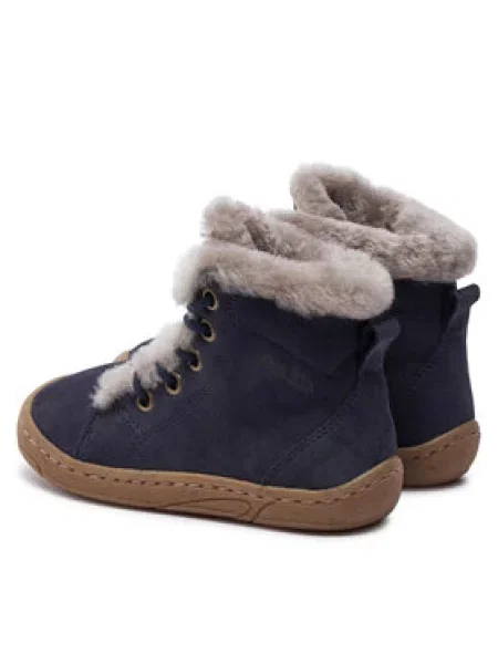 Froddo Gležnjače Minni Suede Laces S plava