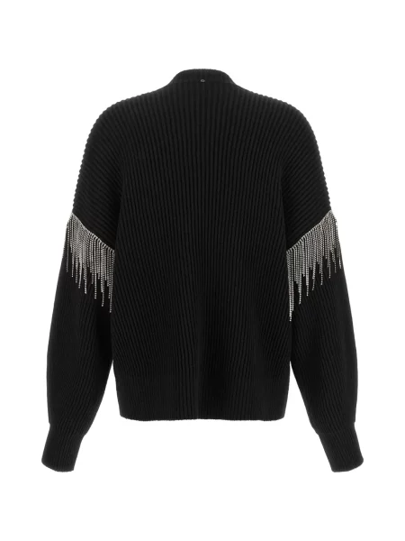 Жилетка Sportmax с ресни черно