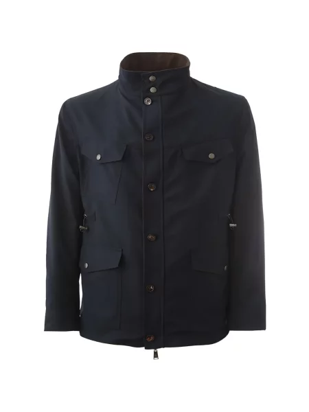 Reversibil geacă Lardini cu cordon albastru
