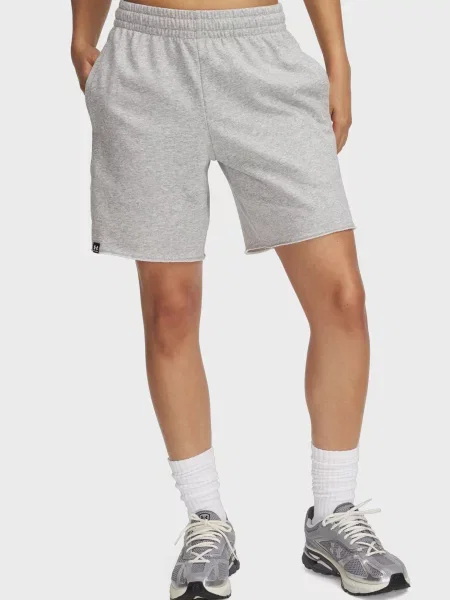 Короткі махрові спортивні шорти Under Armour сірі