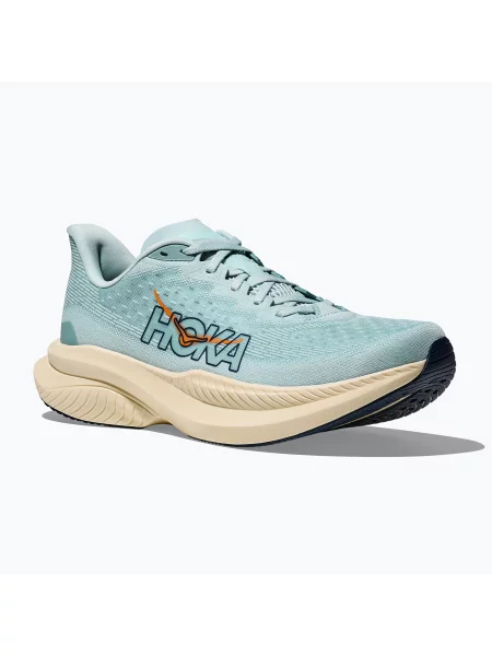 Мъжки обувки за бягане HOKA Mach 6 clear sea/sea water виолетово