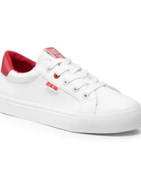 Dámske tenisky BIG STAR white/red sivá