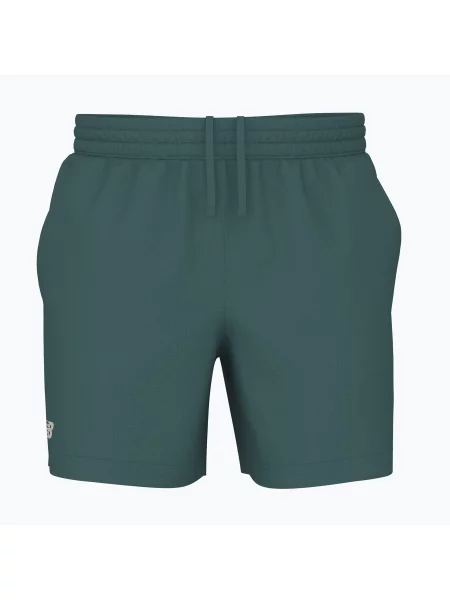 Мъжки New Balance Tournament Seersucker Short new spruc тенис шорти зелено