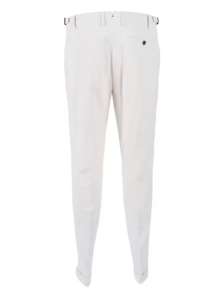 Pantaloni Berwich conici alb