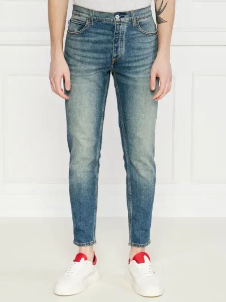 Pantaloni Hugo Blue albastru