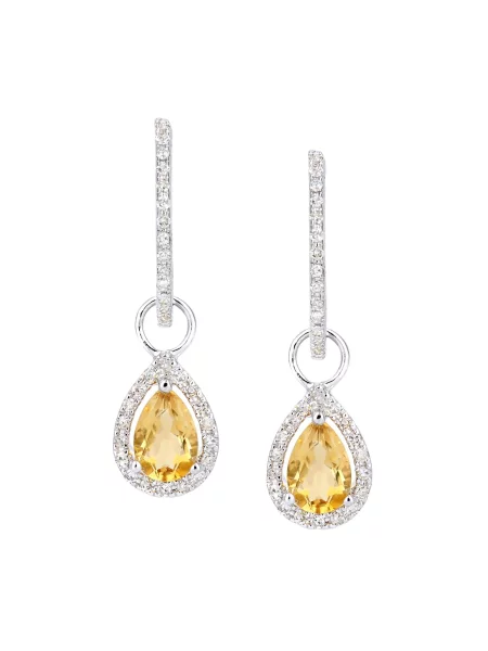 DIAMANT LETERNEL Náušnice strieborná