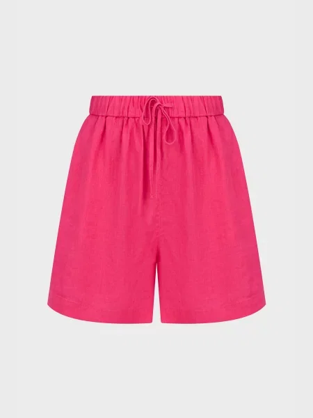 Льняные шорты Prpy розовые