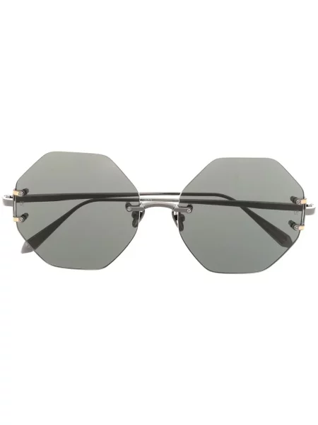 Ochelari de soare rotunzi Linda Farrow gri