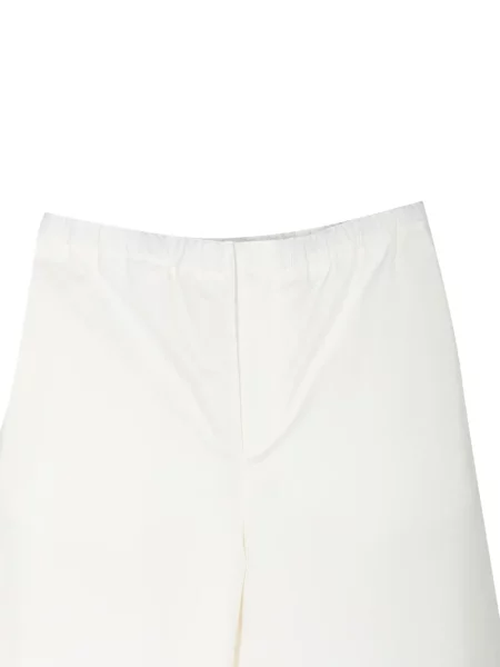 Pantaloni Jil Sander alergare alb