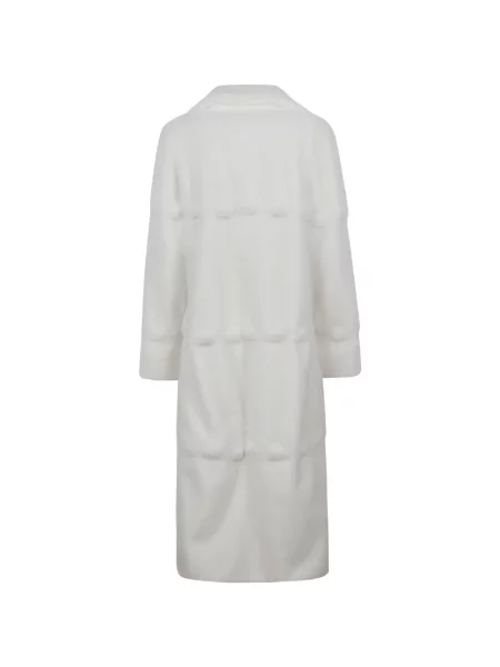 Кожух Ermanno Scervino с козина бяло