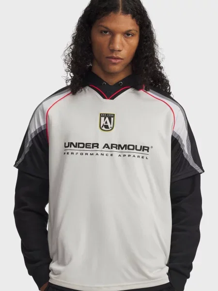Спортивна футболка Under Armour з джерсі біла