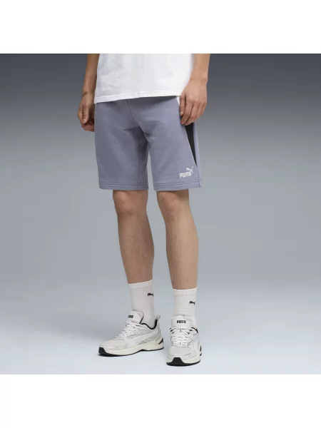 PUMA szorty Essentials z blokami kolorów Odzież S szary