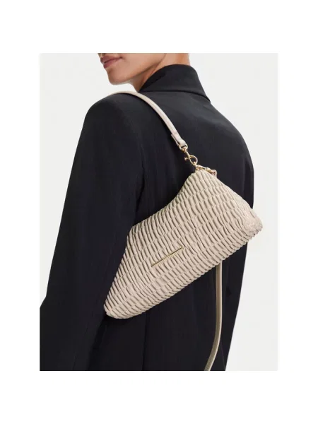 Torebka Calvin Klein beżowa