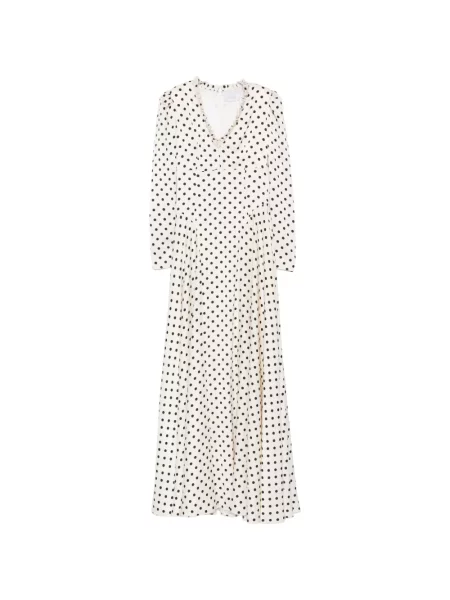Rochie maxi Adamaris cu buline