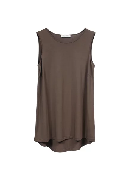 Top Le Tricot Perugia brązowy