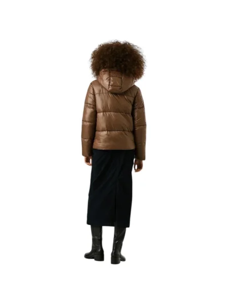 Geacă de blugi Pepe Jeans maro
