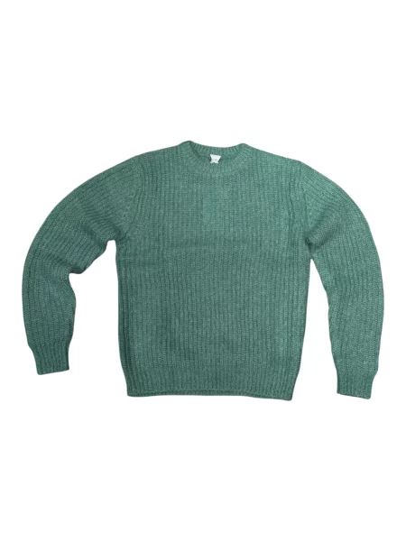Moherowy sweter Aspesi zielony