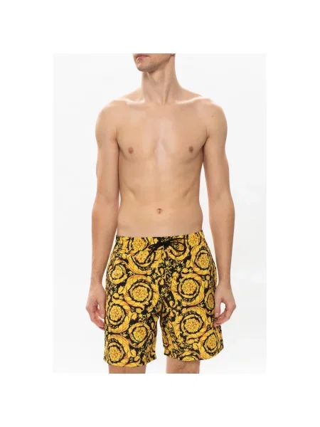 Kąpielówki Versace żółte