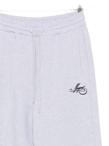 Pantaloni de trening Msgm cu broderie gri
