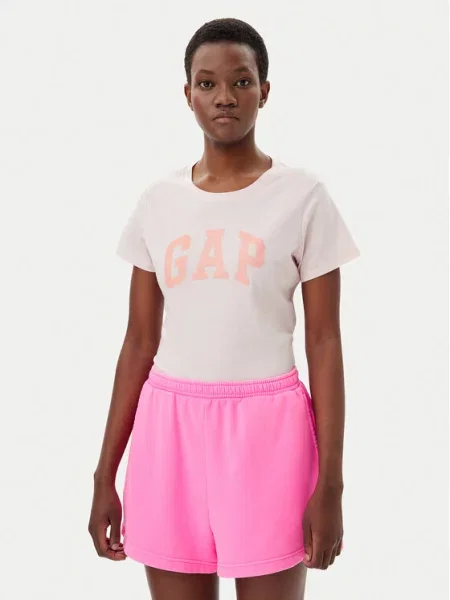 T-Shirt Gap ροζ