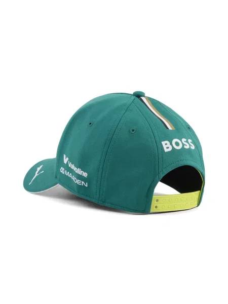 Młodzieżowa czapka z daszkiem PUMA × ASTON MARTIN ARAMCO TEAM REPLICA Alonso Akcesoria zielony