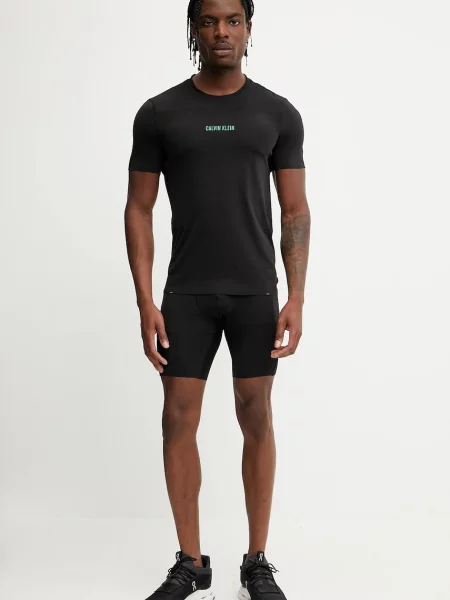 Calvin Klein Performance trening kratka majica črna