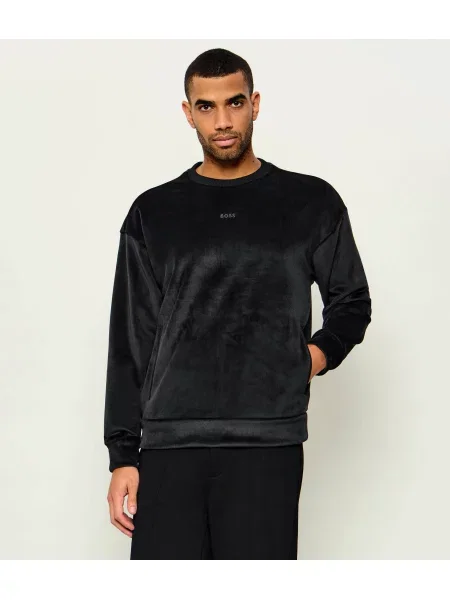BOSS GREEN Hanorac SW_Cord Sweat negru
