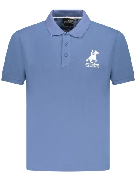 Rövid ujjú pólóing U.s. Grand Polo kék