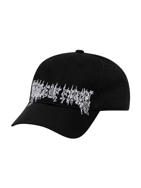 VETEMENTS czapka z daszkiem Cof czarny
