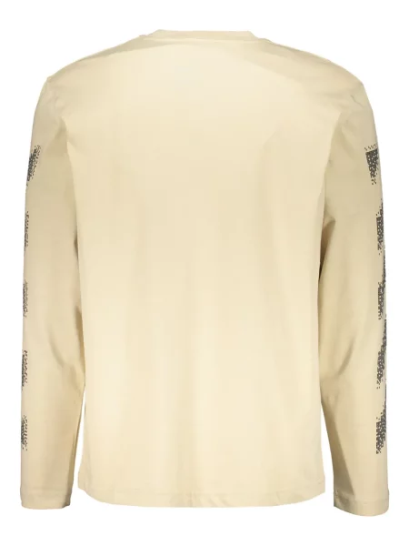 Tricou Off-white lung alb