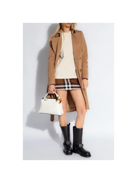 Koszulka Burberry beżowa