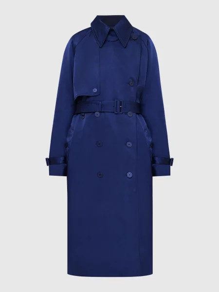 Тренч Balenciaga синій