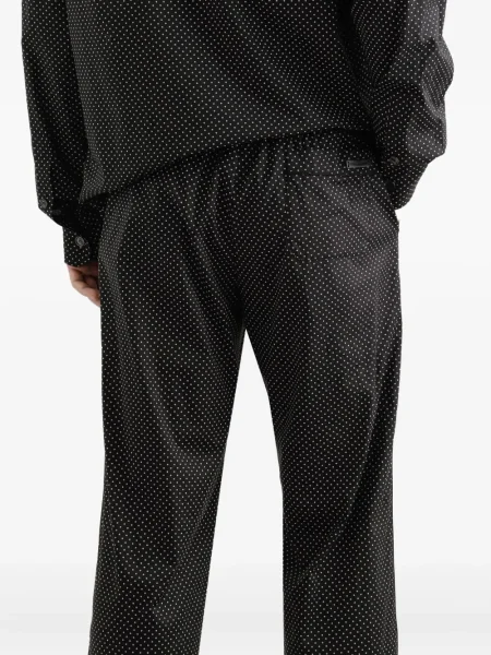 Pantaloni Dolce & Gabbana cu buline negru