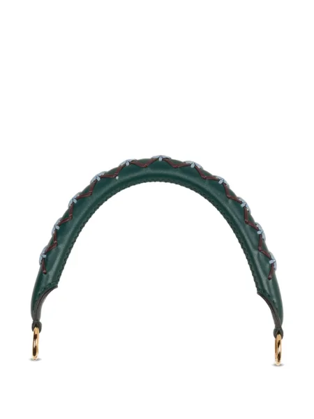 Geanta de piele Etro din piele verde