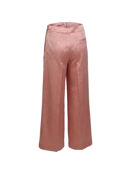 Pantaloni Valentino Garavani roz
