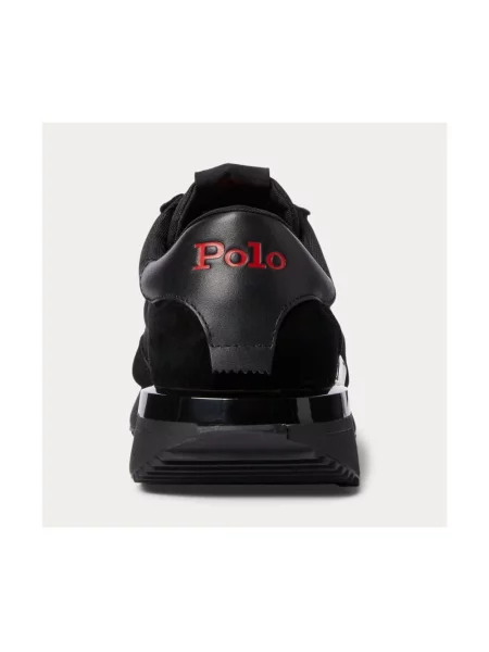 Sneakersy Polo Ralph Lauren zamszowe czarne