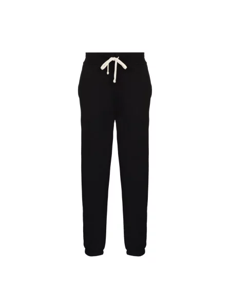 Dzianinowe spodnie dresowe Ralph Lauren czarne