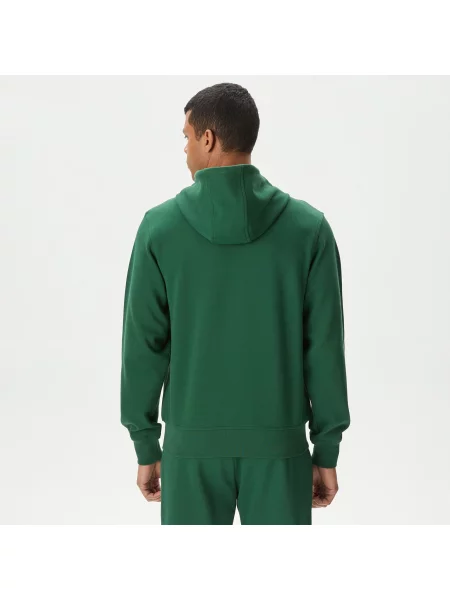 Lacoste толстовка чоловіча класичний стиль зелена