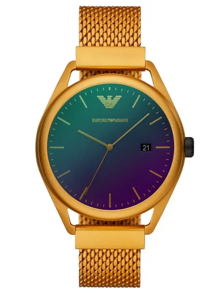 Часовници Emporio Armani жълто