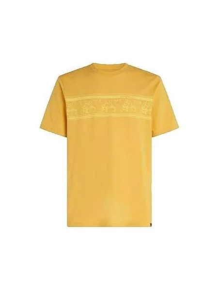 Tricou O'neill cu model floral galben